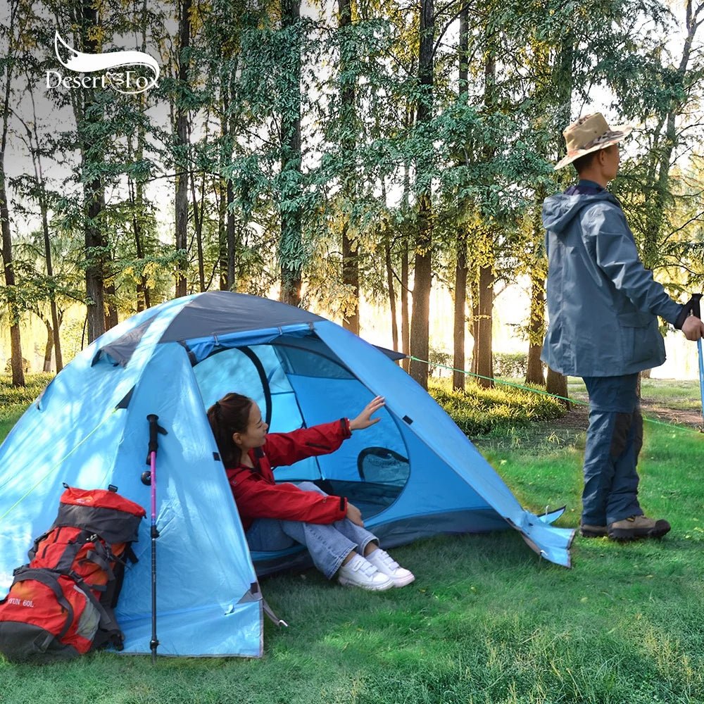 LaFiable™ - TENTE BIVOUAC pour camper à 2 même en hiver - Motardise