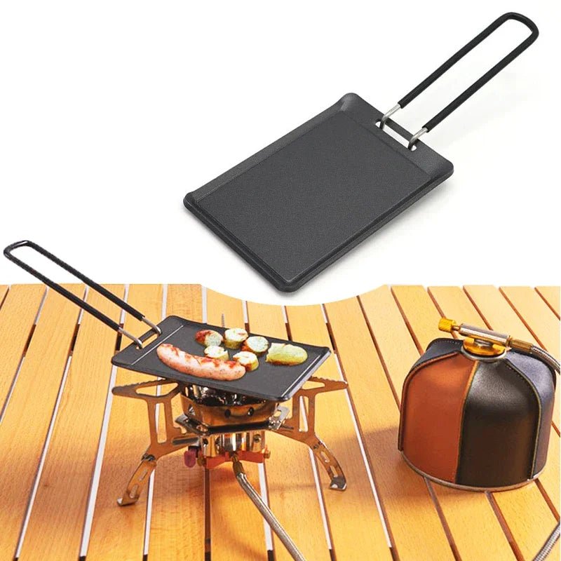 Mini Grill portable, accessoire de camping - Motardise